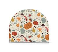 Tabletop Paper Towel Holder Colorful Autumn Natural Tissue Napkin Rack for Kitchen Countertops, Dining Table, Picnic Table Use
