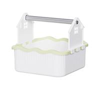 Tabletop Parrot Playstand - 22.3x21.8x19.5cm Bird Perch Desktop Playground, Interactive Playpen | Finch Parakeet Conure Lovebird Cage Toy Activity Center Pet Engagement Fun Exercise Enrichment