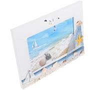 Tabletop Picture Frame 6x8 Inches Timber Mediterranean Style
