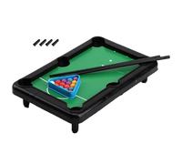 Tabletop Pool Table Toy Set - Miniature Pool Game Table, Desktop Billiard Board, Play Set with Cues Balls | Kids Toy for Home, Office Desks, Kids Rooms, Parties, Travel, Indoor Entertainment