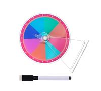 Tabletop Prize Turn Plate Erasable Reusable Fortunes Wheel Lucky Draws Rotating Wheel Lottery Machine Prize