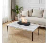 Tabletop Rectangular Smokeless Ethanol Fireplace