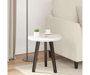 Tabletop Round White 40x40x1.5cm Engineered Wood Smooth Minimalist Tabletop Oak