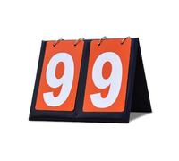 Tabletop Scoring Board Sports Scoreboard Score Counter Easily Flipping Scores Keeper For Table Tennis Basketball Football Sports Competition Score Board Indoor Outdoor Basketball Football Baseball