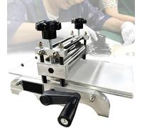 Tabletop Slab Roller Engraving Press for Relief Copperplate, Wood Production Pressed Artworks, Manual Printmaking Rubbing Machine Art Tools