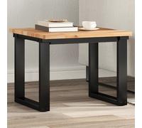 Tabletop Solid Acacia Wood 50x50x2 cm Square Oil Finish Home Desk or Bistro Top