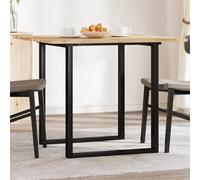 Tabletop Solid Acacia Wood Square 90x90x2 cm Oil Finished Dining Top Versatiles