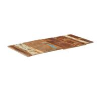 Tabletop Solid Mango Wood 60x120 cm 15-16mm Polished Rustic Industrial Top Handy