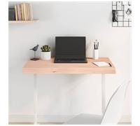 Tabletop Solid Oak 80x40x6cm Untreated Natural Live Edge DIY Replacement Unique