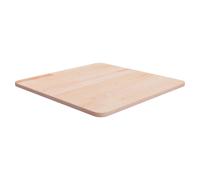 Tabletop Solid Oak Natural 50x50x1.5cm Untreated Rustic Square Wood Top CafeBar