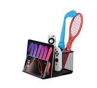 Tabletop Storage Mount for Switch Game Console, Remote Controller, Gamepad, Cell Phone Game Consoles Stand Controllers Holder Accessories