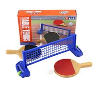 Tabletop Table Tennis Games | Interactive Desktop Games - Educational Table Tennis Toy for Kids Teens Adults Indoor Party School Family Office Birthday Parties Home