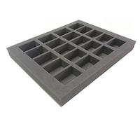 Tabletop Tyrant Single Foam Replacment Infantry Tray compatible with the Crusade case.