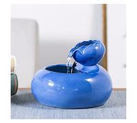 Tabletop Water Fountain for Desk Home Office Decor Indoor Ceramic Zen Relaxation Small Feature