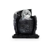 Tabletop Water Fountain With Crystal Ball - Zen, Modern Decor