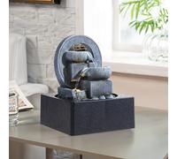 Tabletop Waterfall Fountain with LED Lighting