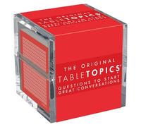 TableTopics - Original - 10Th Anniversary Edition: Questions To Start Great Conversations (Red)