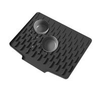 Tableware Drying Mat, Easy to Clean Drip Mat - Inclined Non-Slip Drying Mat, for Counter Fridge Drawer Insert Food Water Coffee