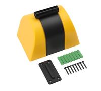 TABODD 10M Retractable Barrier Tape, Wall Mount Retractable Belt Barrier Tape Pull Out Queue Belt Queuing Safety Tape Fixed Safety Cordon Barrier, Queuing Safety Tape Cordon, Airports, Banks, School