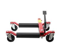TABODD 1500lb Hydraulic Wheel Skates, Car Wheel Dolly Jack Car Skates Vehicle Positioning Jack Tyre Lift Trolley, Black