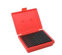 TABODD 20 Pair Thin Parallel Bar Set, 1/32in Thin Parallel Bar Set Machinist Lathe Tools High Accuracy 0.0005inch Lathe Parallel Bars Machinist Lathe Tools for Leveling and Adjustment of Milling