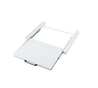 TABODD 60X54CM Universal Stacking Kit with Sliding Shelf for Washing Machines and Tumble Dryers, Washing Machine Dryer Accessories Frame with Shelf Suitable for Washing Machines with Depth 47-62cm