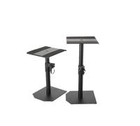 TABODD Floor Speaker Stands Height Adjustable, 29-52CM Speaker Stands Table Tripods Studio Monitors Box Tripods Holds Universal Satellite & Bookshelf, Speakers Up to 25KG