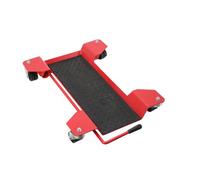 TABODD Motorcycle Maneuvering Aid 250KG, Heave Duty Motorcycle Centre-Stand Moving Dolly Motorcycle Dolly Mover Motorbike Trolley Skate Parking Aid Tool, Red