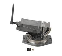 TABODD Tilting Drill Press Vice 4 Inch 100mm, Professional Woodworking Vice Pillar Drill Machine Milling Tilting Angle Vice Clamp On Vise Drill Press Vise for Steel Work Workbench