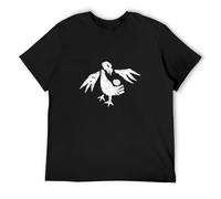 Taboo British Tv Series Mystery Thriller DramaTshirt Sankofa Bird Oversize Cotton Shirt for Men T-Shirt Black XXL