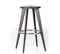 Tabouret Haut Bar stool Vitra Dark oak - 4055737339219