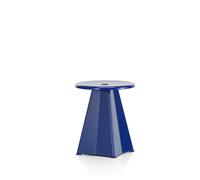 Tabouret Métallique Stool Prouvé Bleu Marcoule