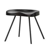 Tabouret N° 307 Stool Vitra Solid dark oak - 4055737137556