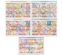 Tabs for Bible Books, Tabs for Bible Pages - Easy Navigation, Laminated Bible Pendants in Boho Style, Waterproof Bible Study Accessories, 5 Sheets Alphabet Bible Stickers for Men and Women