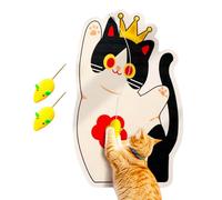 TABSIRAH Cat Scratch Pad | Cat Scratching Pads Adhesive Mat,Wall Mount Furniture Protector Pet Supplies for Carpet Floor Couch Kitten Exercise Enrichment Indoor Games