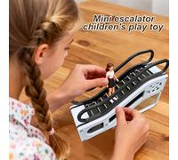 TABSIRAH Escalator Toy For Kids - Manual Rotating 3D Printed Escalator - Role-Playing Game | Miniature Ladder for Role Playing Preschool Kindergarten School Classroom Nursery Home Boys Girls