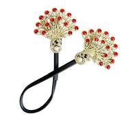 TABSIRAH Peafowl Hair Curler,Chinese Style Peafowl Lazy Curler | Donut Hair Maker, Fashionable Hair Accessories For Daily Activities Or Special Celebrations