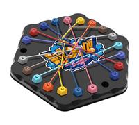 TABSIRAH Rope Unlock Puzzle Game | Interactive Lacing & Untangling Strategy Toy | Interactive Strategic Knot Untying Toy | Colorful Twisted Family Board Games for Family Gathering Kid Adult