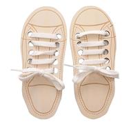 TABSIRAH Threading Shoelaces Toy - Wooden Shoe Lacing Learning Board for | Hand Eye Coordination Training Aid with Star Pattern | Early Education Activity for Kids Bedroom Nursery Play