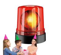 TABSIRAH Warning Lights for Kids - Pretend Play Firefighting Light | Sound Siren Electronic Horn | Magnetic Safety Toy | Cosplay Party Accessory | Light and Sound Effects for Children