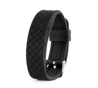 TabTime Vibrating Alarm Reminder Watch - Spare Straps (Black, Large)