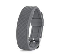 TabTime Vibrating Alarm Reminder Watch - Spare Straps (Grey, Large)