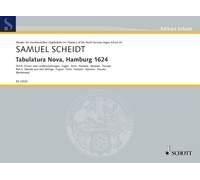 Tabulatura Nova Band 34 Samuel Scheidt Book [Softcover] Organ Schott Music