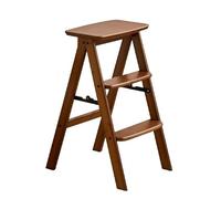 Taburete plegable de 3 escalera multifuncal anslizante y portátil taburete de que ahorra espacio para cocina y oficina