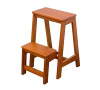 Taburete plegable de de 2 silla de escalera anslizante portátil para uso en interiores taburete ideal para zapatos estante de flores y muebles de altura de mostrador