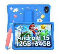 TABWEE K10 Kids WiFi Tablet 10.1 Inch Android 15 12GB+64GB 5000mAh Widevine L1 [EEK: A]