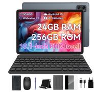 TABWEE T20 10 Inch WiFi Tablet Android 15 24GB+256GB 5000mAh 5G WiFi & Keyboard [EEK: A]