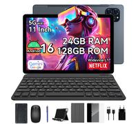 TABWEE T90 11" Android 16 Tablet 24GB+128GB 8000mAh Widevine L1 Gemini AI 2.0