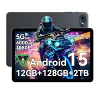 TABWEE Tablet W90 Android 15 with Gemini AI, 24GB RAM & 256GB ROM (Expandable to 2TB), Gaming Tablet 11 Inch Display. Simlock-Free, 4G Dual SIM, Widevine L1, TÜV Certified, GPS