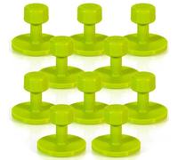 Tabweld Black Plague Gang Green 25mm Hail Tabs Round PDR Hail Dent Tab Pack - 10 Pack Paintless Dent Repair